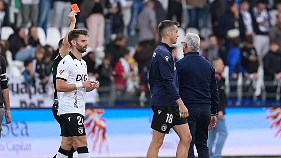Malaga CF coach Sergio Pellicer faces long ban after red card in Burgos