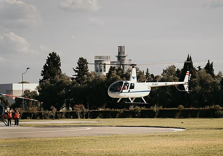 La Cartuja heliport.