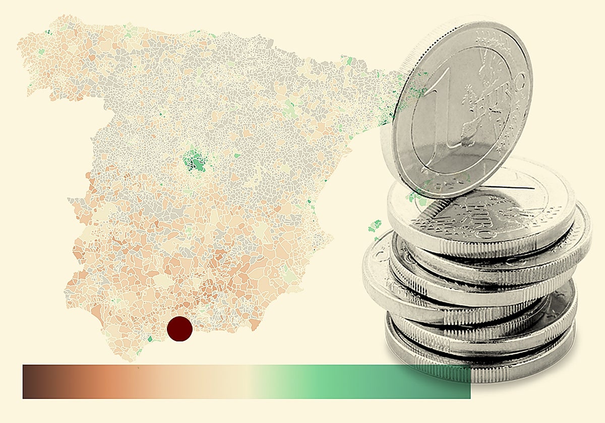 Malaga province is home to the poorest municipality in whole of Spain