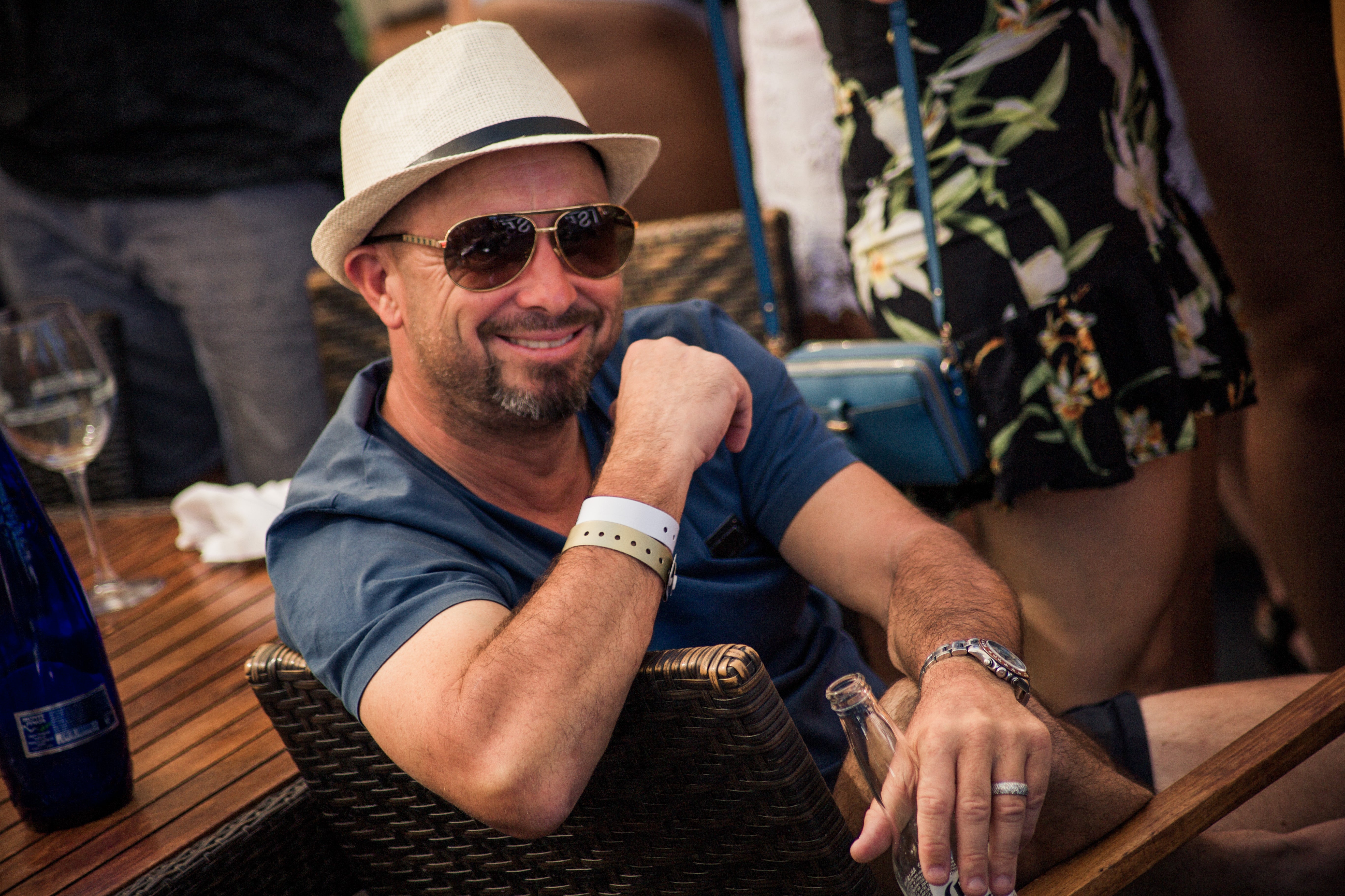 Imagen después - Ian Radford, chairman of La Sala Puerto Banús, above with Marbella mayor, Ángeles Muñoz.