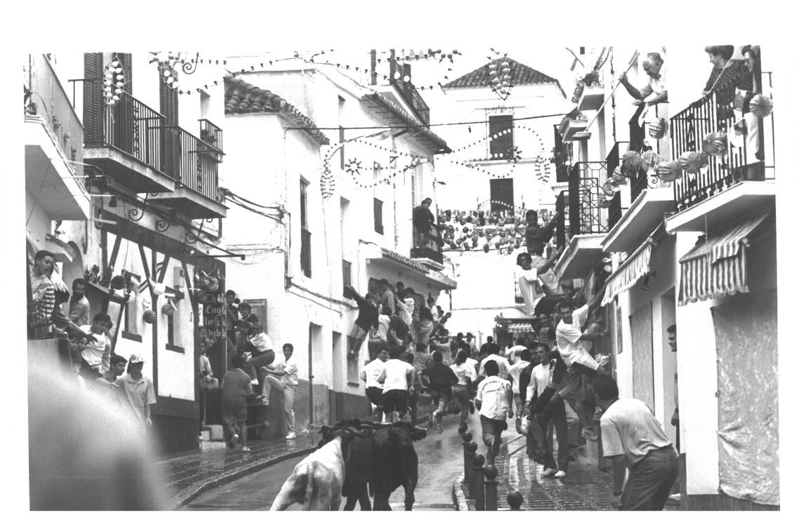 Imagen antes - Old town Marbella, then and now.