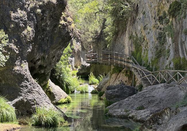 Cerrada de Elías, in the Sierras de Cazorla, Segura and Las Villas.