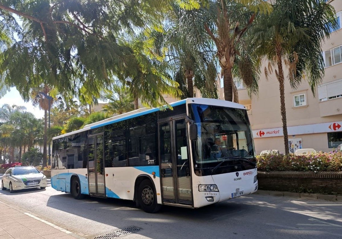 Estepona town hall renews public transport contract for another year