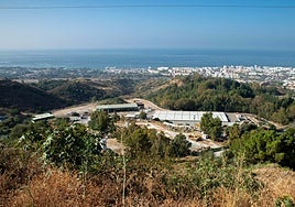 The area where the workers found the injured man.