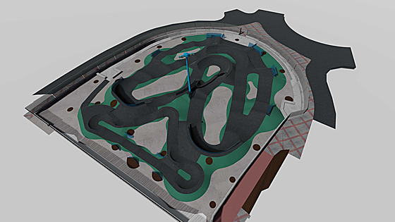 This is what Marbella's new pump track skate park will look like