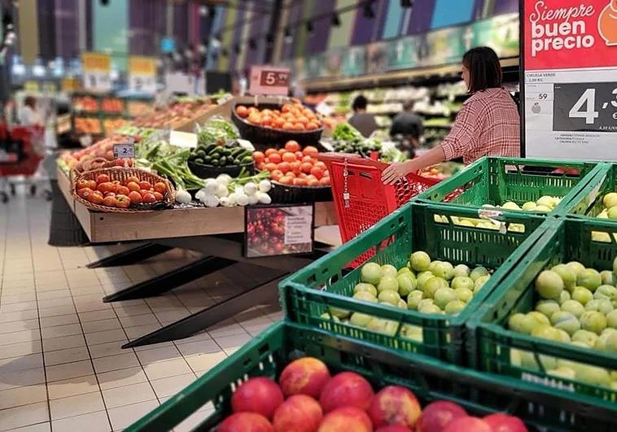 A supermarket in Spain.