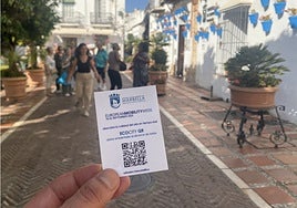 The information will be accessible via QR or the web.