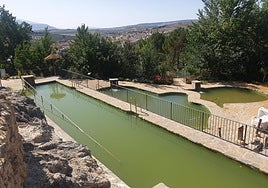 The three thermal pools in La Malahá offer therapeutic benefits.
