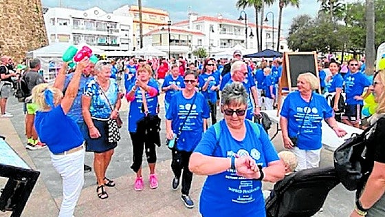 Lions support group gets into stride for annual diabetes awareness walk