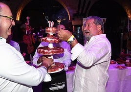 Paolo Ghirelli in July 2016 at the party he organised for his 70th birthday.