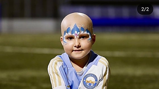 Victoria, the six-year-old from Malaga who is waiting for a bone marrow donor