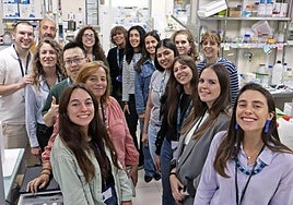 The research team at Seville's Virgen del Rocío hospital.