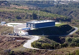 The Los Manchones heliport in the Nagüeles area.