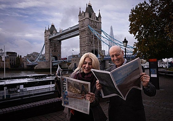 Today’s edition of the London business freesheet City A. M., distributed at the main commuter hubs en route into the city, contained a copy of the special SUR in English tourism supplement.