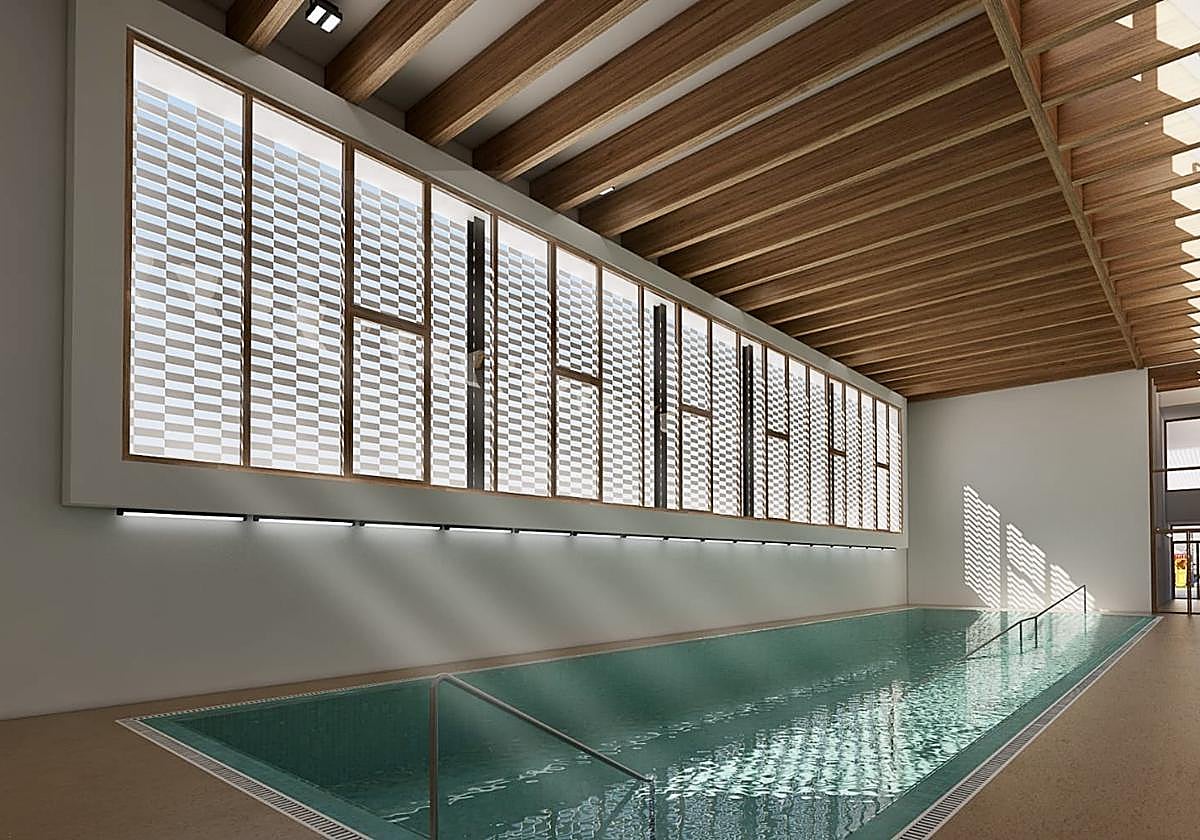 Project image of one of the areas of the complex.