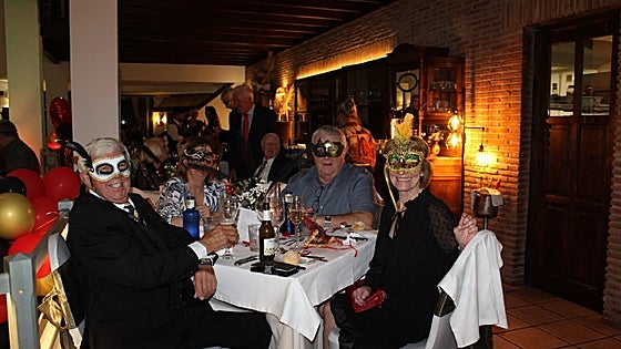 Age Concern branch on the Costa gets into the spirit of Halloween with gala night