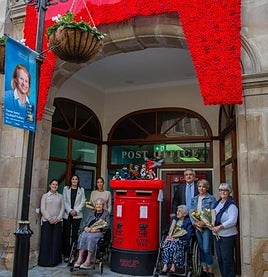 Handcrafted poppy displays honour those who served during Remembrance Day across Gibraltar