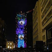 The videomapping show on the cathedral in 2024.