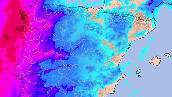 Storm Claudia is on its way bringing heavy rain to these parts of Spain
