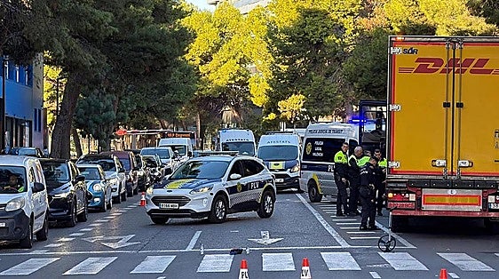 Young woman dies after being struck by delivery van on pedestrian crossing in Valencia