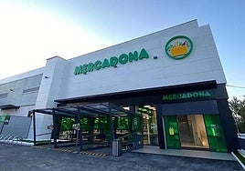 Archive image taken of a Mercadona supermarket.