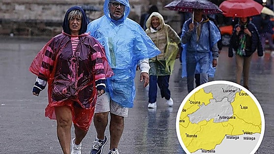 Storm Claudia: Aemet extends yellow 'risk' warning for heavy rain on Costa del Sol and across most of Malaga province to Saturday