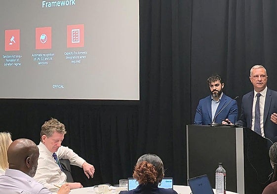 Gibraltar delegation discuss financial sanctions implementation at FCDO meeting in Miami