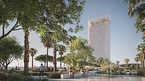 New features of proposed skyscraper hotel in Malaga's port unveiled