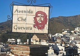 Avenida Che Guevara in El Borge.
