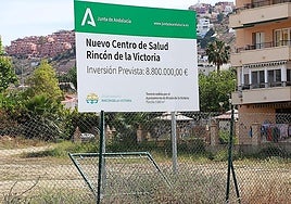 The land where the new health centre will be built