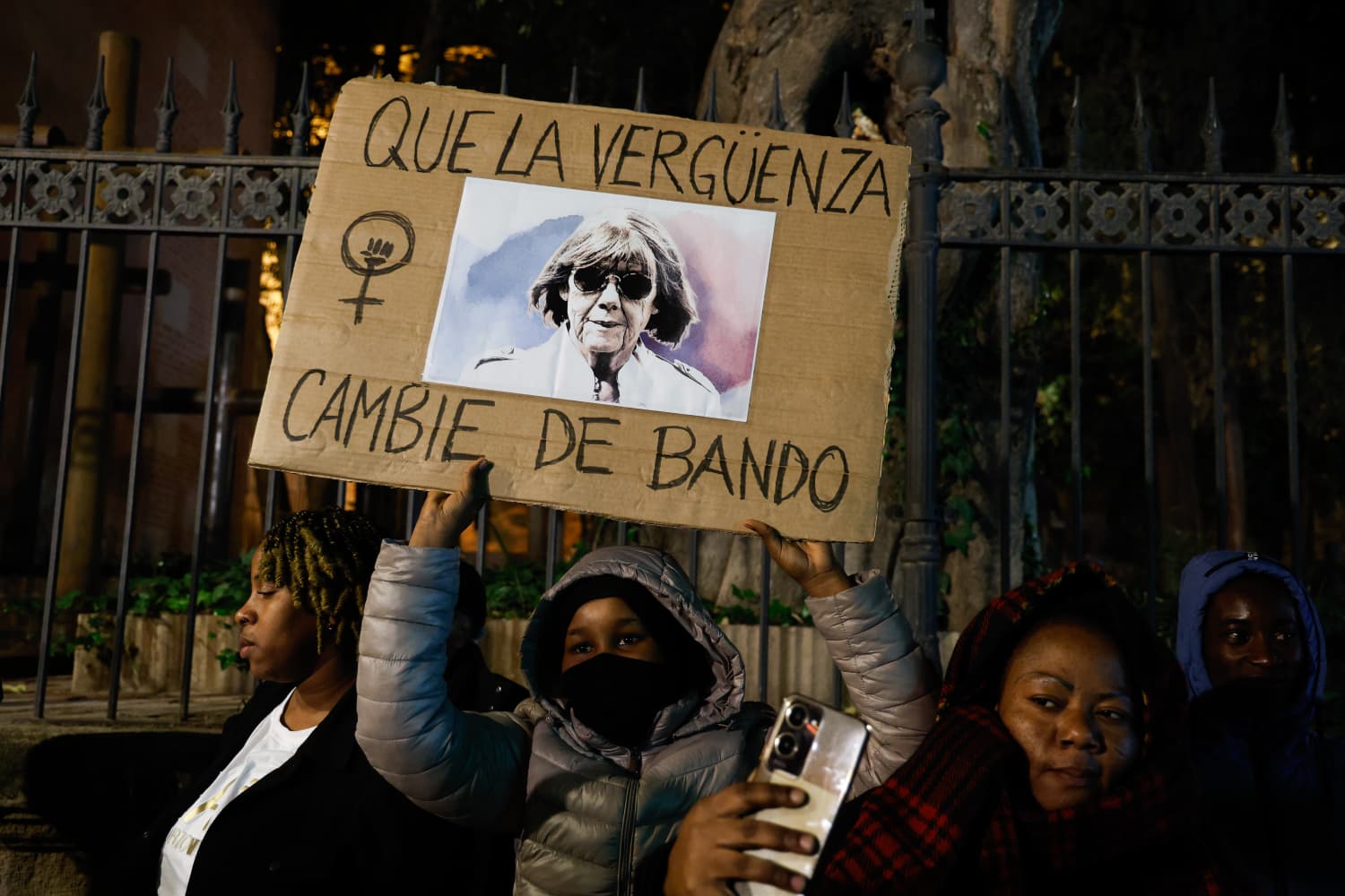 Thousands of people march through Malaga in protest against gender violence, in pictures
