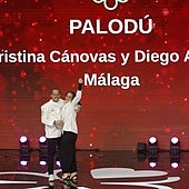 Cristina Cánovas and Diego Aguilar celebrate their first Michelin star.