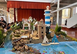 A section of Torre del Mar's nativity scene