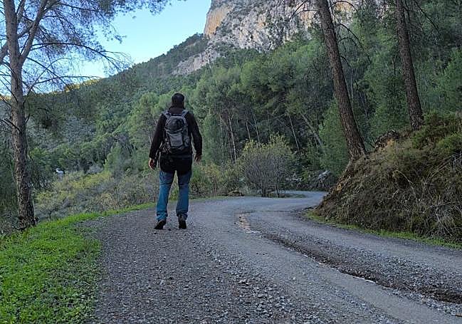 The last two kilometres are downhill