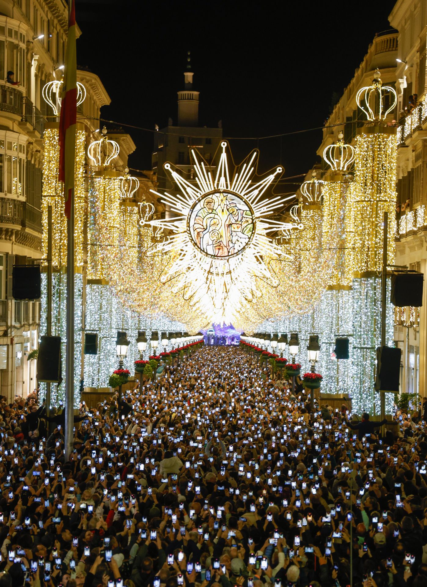 In pictures: Malaga lights up for Christmas