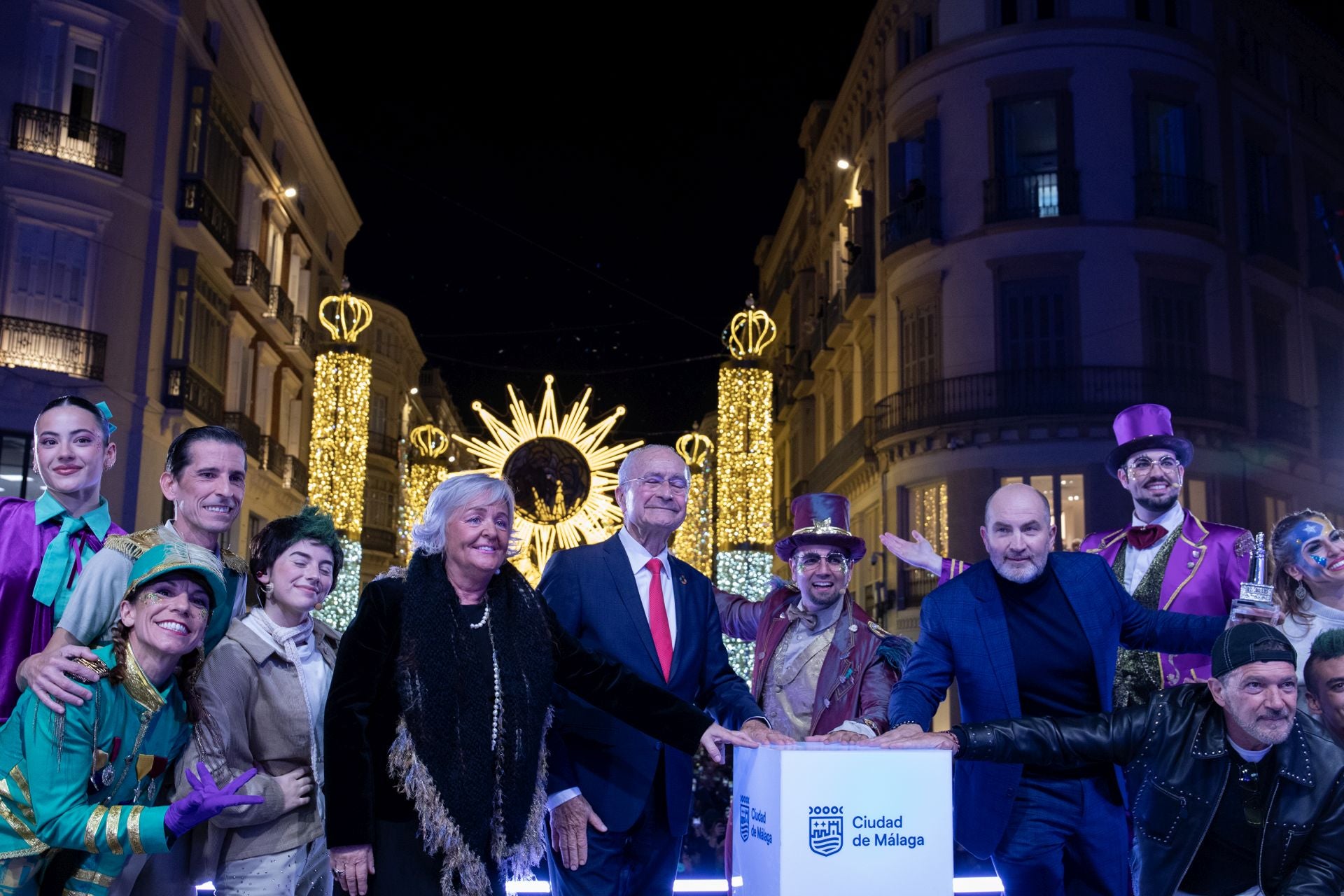 In pictures: Malaga lights up for Christmas