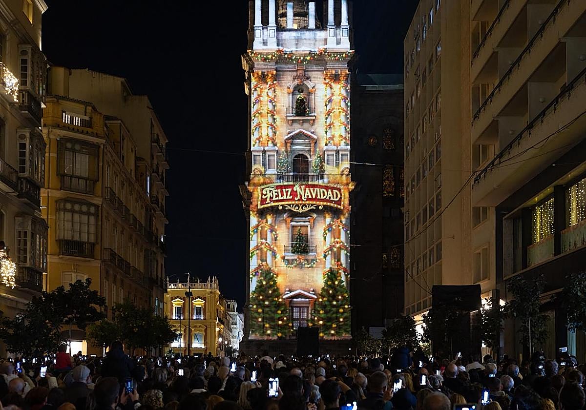 The premiere of the Cathedral's videomapping took place on 29 November.