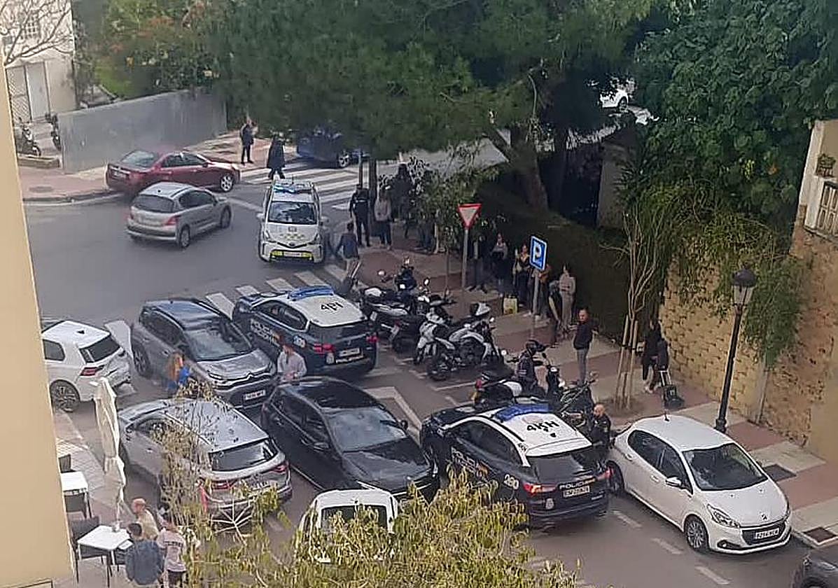 Police search for unknown shooter in Marbella