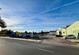 The San Rafael industrial area in Malaga where the group assault, for which the now 19-year-old man has been arrested, occurred.
