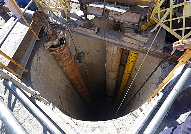 Work to recover the Perales 3 well, in the Lower Guadalhorce.