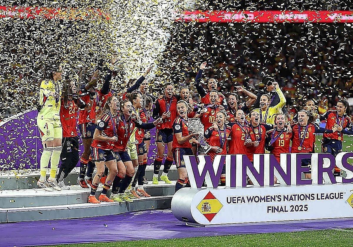 Spain retain Nations League crown