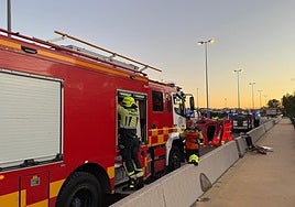 Three dead and six injured early Sunday morning on Malaga province's roads