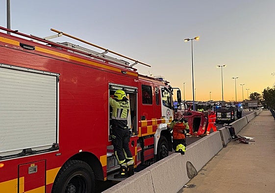 Three dead and six injured early Sunday morning on Malaga province's roads