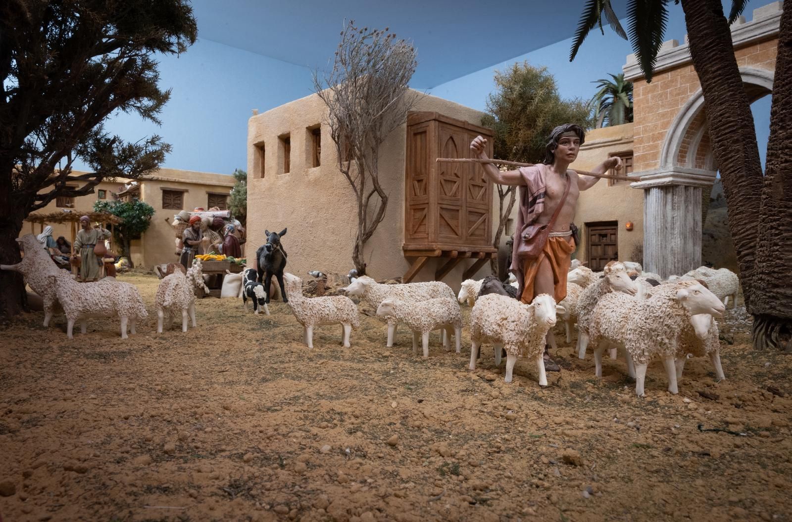 Nativity scenes around the city in pictures