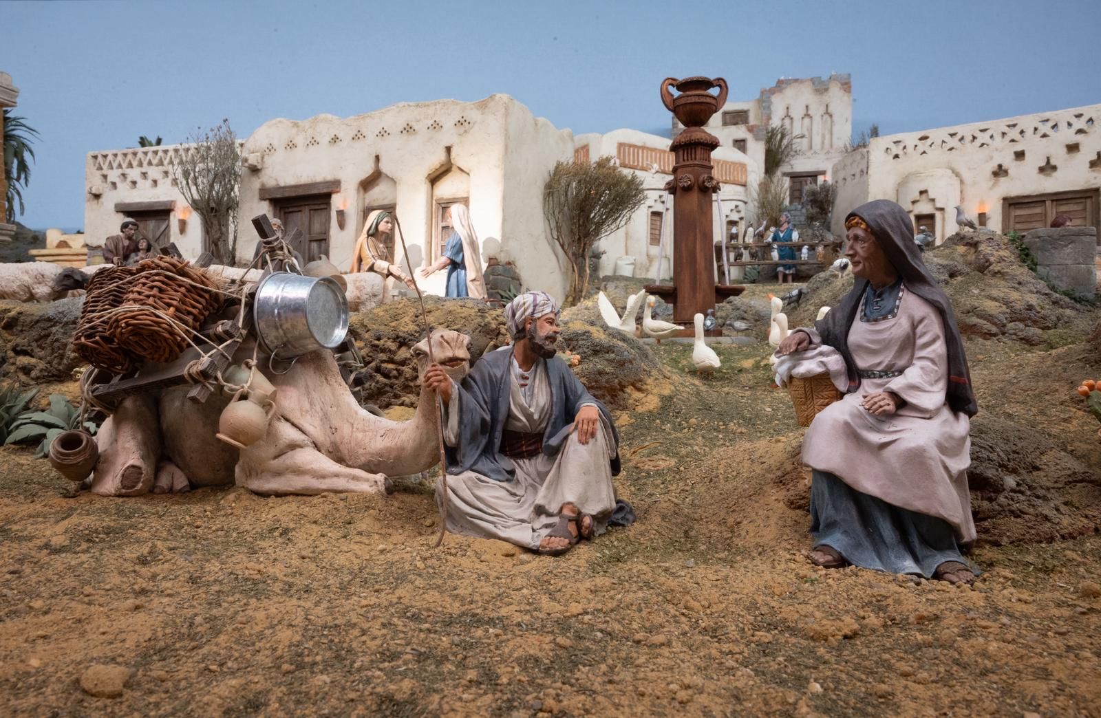 Nativity scenes around the city in pictures