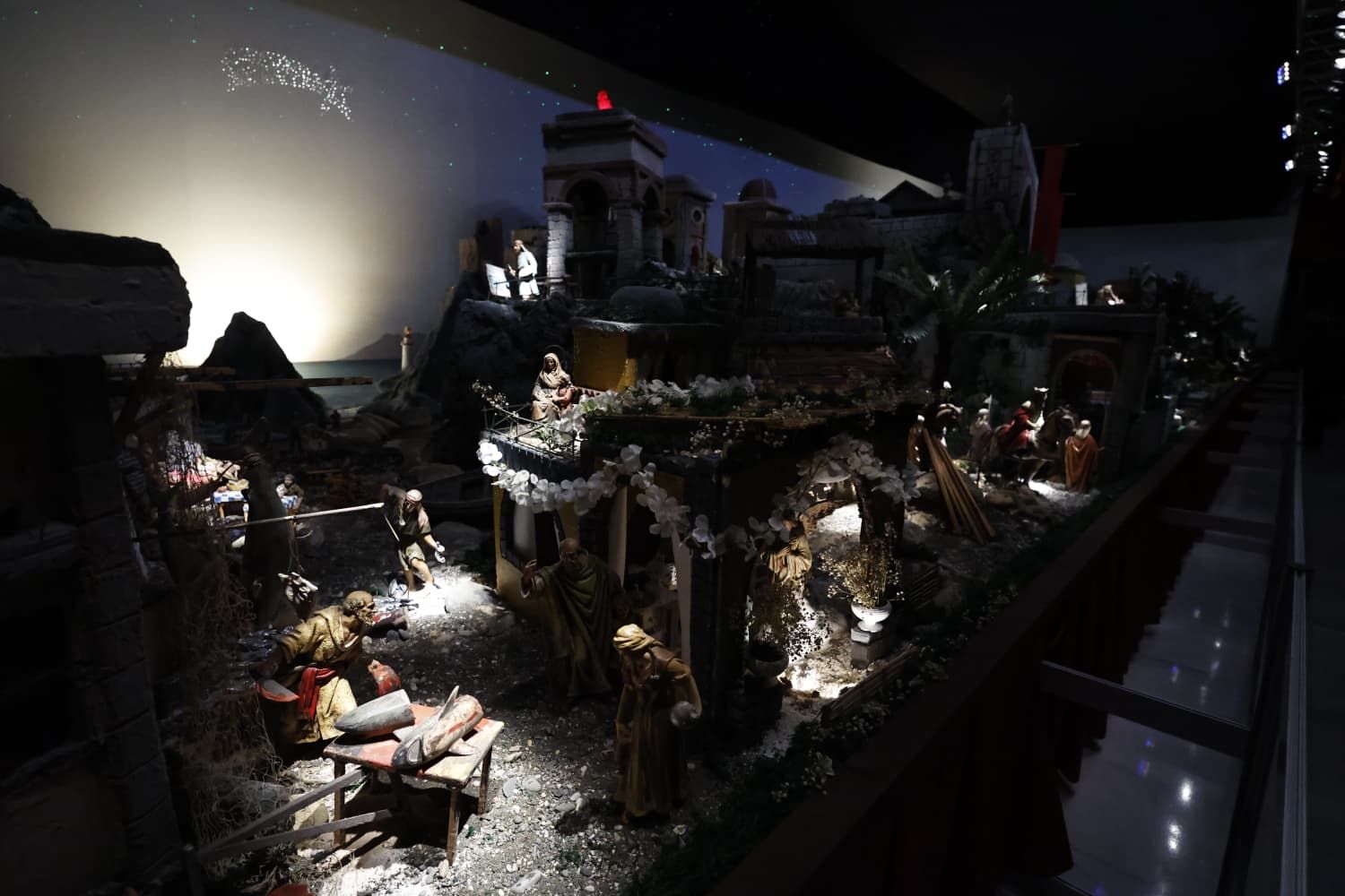 Nativity scenes around the city in pictures
