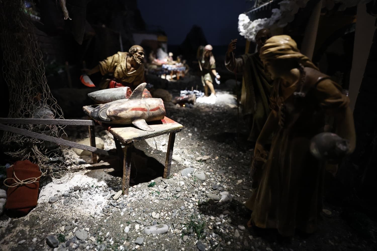 Nativity scenes around the city in pictures