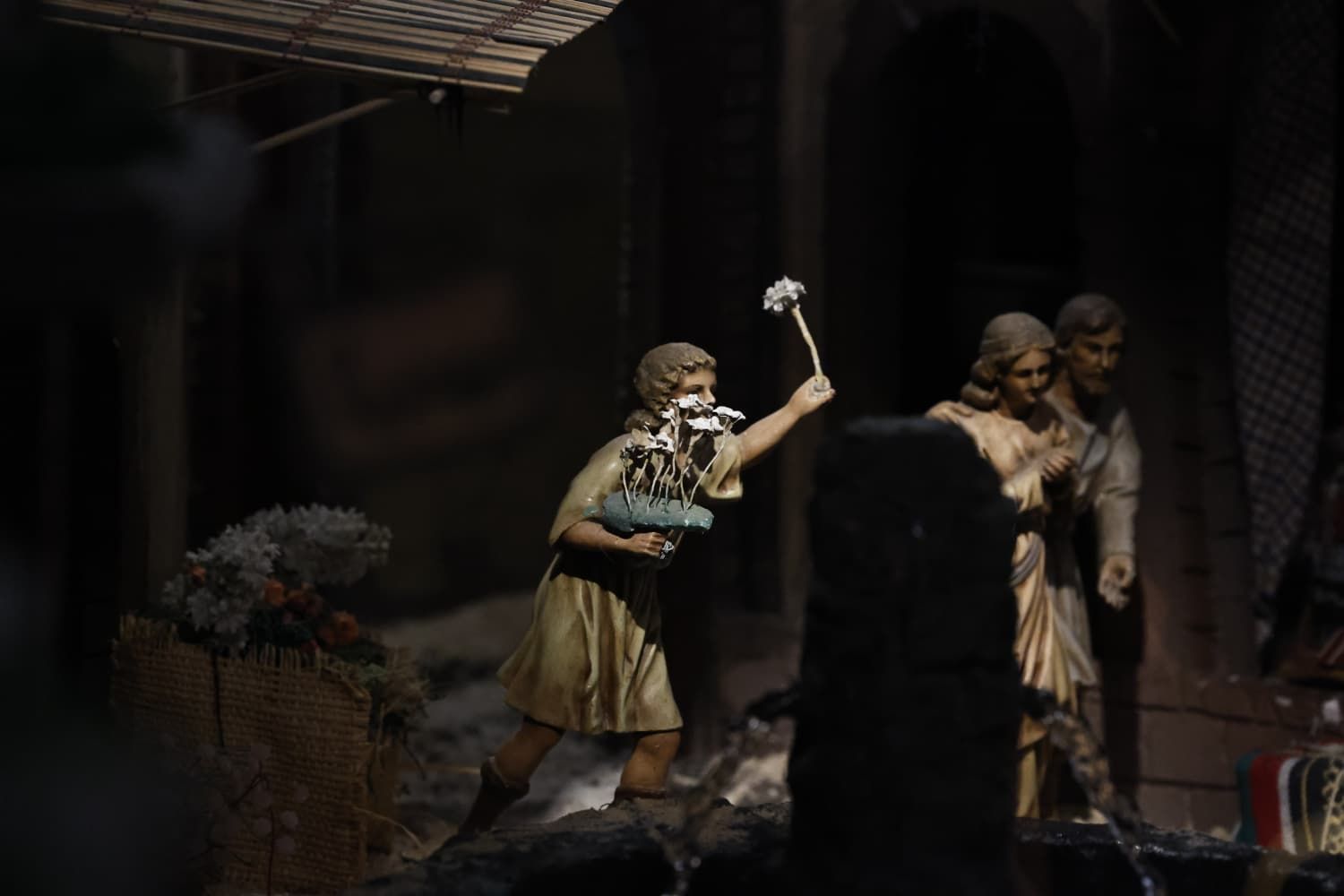 Nativity scenes around the city in pictures