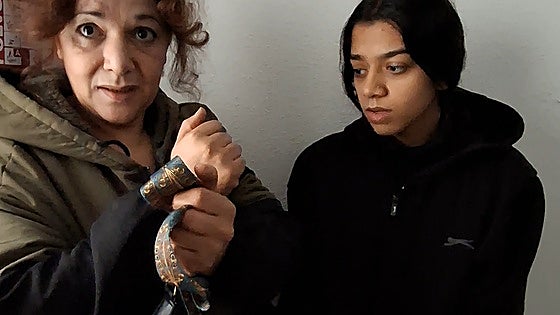Fouiza, who was tied up during house raid in Benalmádena: 'I thought they were coming to kidnap my daughter'