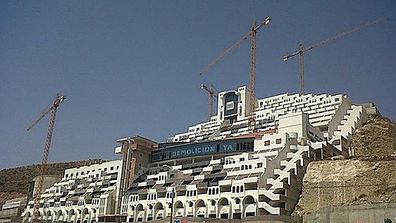 Town hall hands over building permit files as legal proceedings over controversial hotel in Almeria province rumble on
